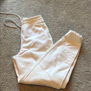 Lululemon white sweatpants!